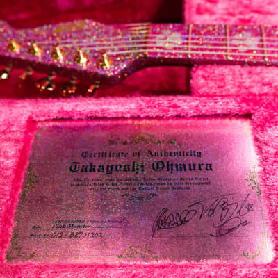ESP Custom Shop SNAPPER-7 Ohmura Custom “Pink Monster” - 15th Anniversary Limited Edition image 3