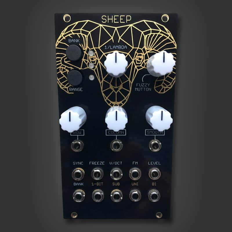 Mutable Instruments Sheep (Tides) DIY build feat. Oscillosaurus panel & white knobs image 1