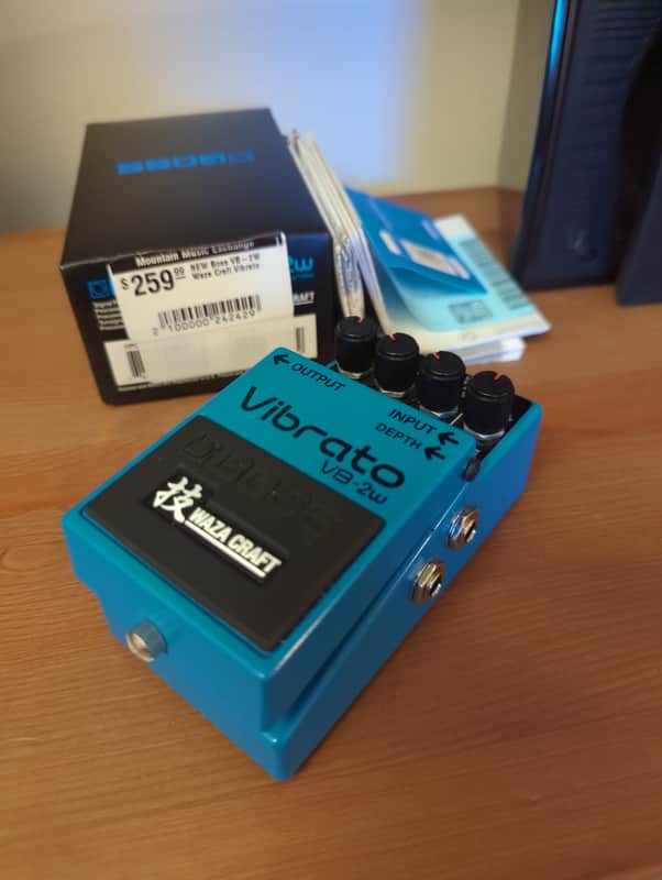 Boss VB-2W Waza Craft Vibrato (~2016 MIJ) image 1