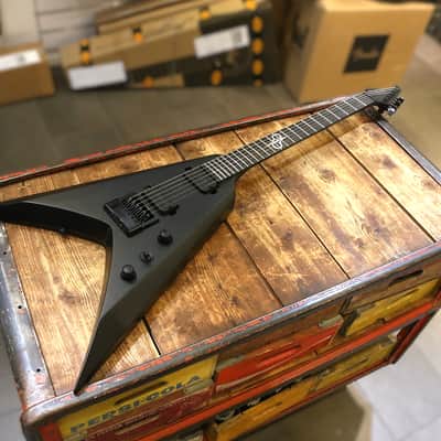 Solar V1.6C Carbon BK Matte Electric Guitar image 1