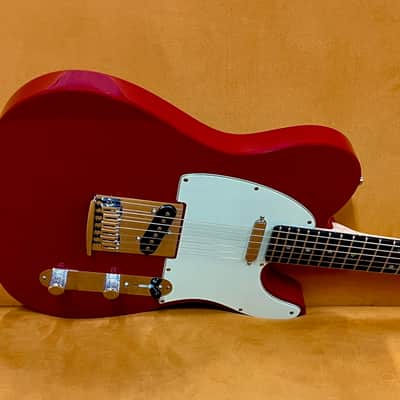 Fender Telecaster Custom Shop Dakota Red Custom Deluxe 5A Flame 2011 - Dakota Red image 2