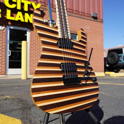 Schecter USA Custom Shop Masterworks Banshee Arch Top Mosaic 6-String w/ Case (2024) image 8