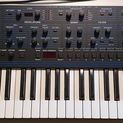 Dave Smith Instruments OB-6 49-Key 6-voice Polyphonic Synthesizer + Decksaver Dust Cover image 2