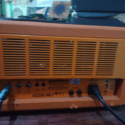 Orange AD200 Bass MK3 200-Watt Bass Amp Head 2003 - 2023 - Orange image 3