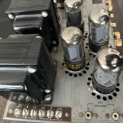 Fisher A660 Tube Stereo Amplifier 7591 Quad Matched Fisher Brand image 12