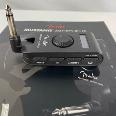 Fender Mustang Micro Plus Personal Guitar Headphone Amplifier image 2