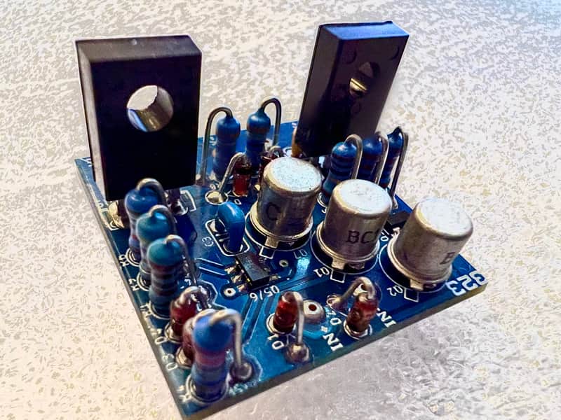 Mount Cyanide 323 Discrete Opamp 2023 Blue image 1