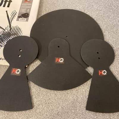 Evans SoundOff Cymbals and Hi Hats Mute Pack - Black image 3