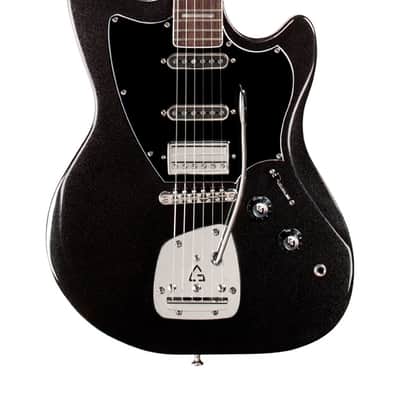 Guild Surfliner Deluxe Black Metallic - Solid Body Electric Guitar image 4