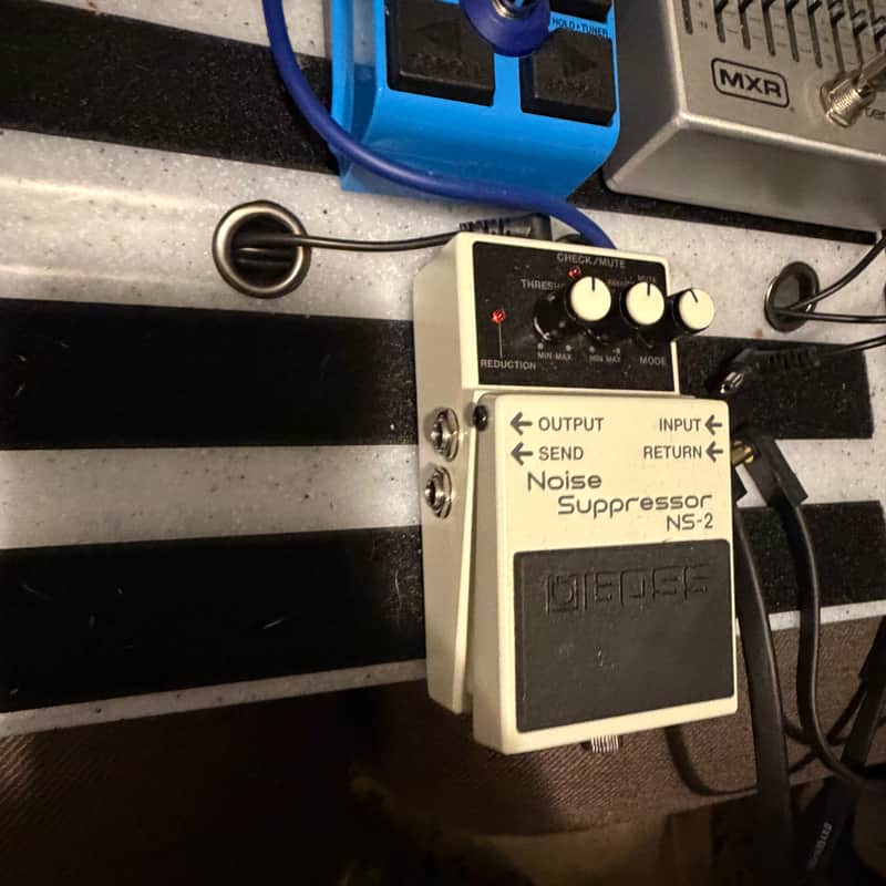 Boss NS-2 Noise Suppressor (Silver Label) 1989 - Present - White image 1