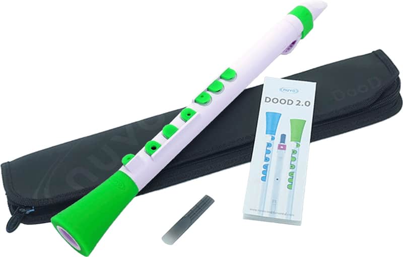 Nuvo DOOD - Clarinette en Ut en plastique - blanche et verte image 1