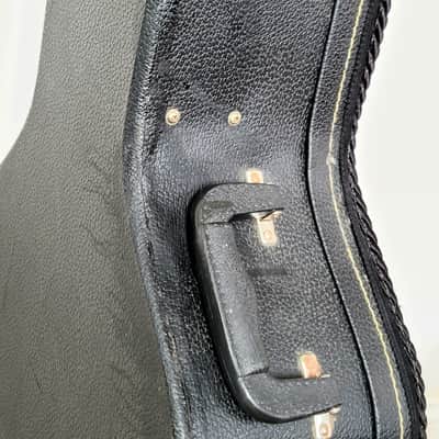 Custom Carved Guitar Hard Shell Case Abstract Female image 12