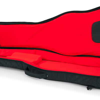Gator Cases Transit Series Bass Guitar Gig Bag; Charcoal Black Exterior (GT-BASS-BLK) image 3