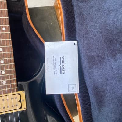 Washburn Hawk Wing Series 1981 - Black image 3