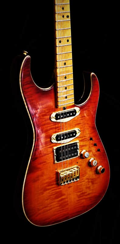 CARRUTHERS Super Strat 1985 . Handmade Pro Guitar. RARE. image 1