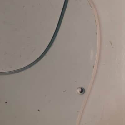 Telecaster/Stratocaster Hybrid Style Pickguard - White/Aged White image 4