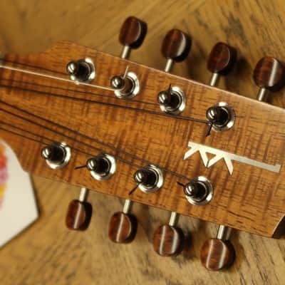 Kamaka HF-38 Curly Koa 8-String Tenor #4004 image 2