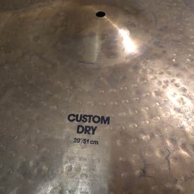 Zildjian 20" K Custom Dry Ride Cymbal 1989 - 2019 - Traditional image 2