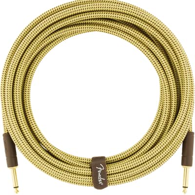 Fender Deluxe TWEED Electric Guitar/Instrument Cable, Straight Ends, 10' ft image 12