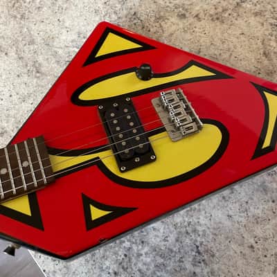 Limited edition six flags Superman guitar image 1
