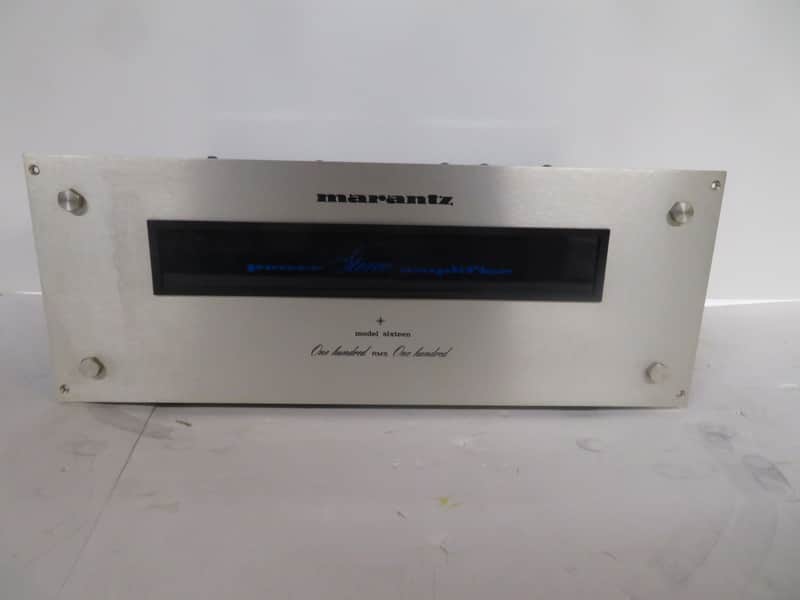 Marantz Model Sixteen early 1970's - silver faceplate image 1