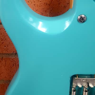 Yahama Custom Modified HSS electric guitar Vintage 2020 Turquoise image 3