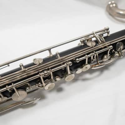 Selmer-Paris Selmer Paris Model 33 Professional Wood Bass Clarinet, Beautiful Silver, Low Eb image 15