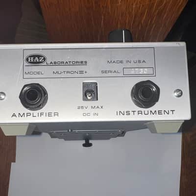 HAZ Mu-Tron III+ 1994 - 2009 - Silver image 2