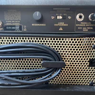 EVH 5150 III S EL34 3-Channel 50-Watt 1x12" Guitar Combo 2019 - Present - Black image 12