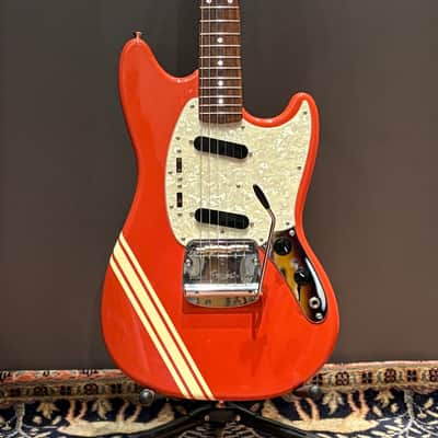 2012 Fender Mustang 1973 Reissue Competition Edition - Fiesta Red image 2