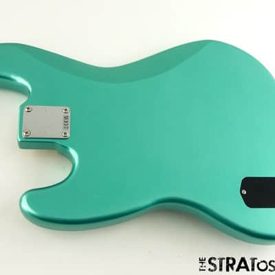 Fender Squier Affinity Active Jazz BASS LOADED BODY, Preamp Mystic Surf Green image 2