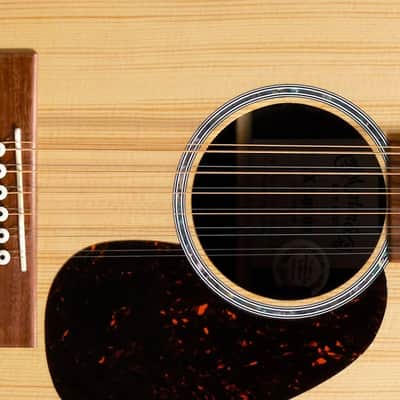 2026 CF Martin D-X2E Brazilian 12-String X Series D-14 Fret Acoustic Electric Natural image 3