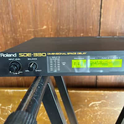 Roland SDE-330 SDE 330 Dimensional Space Delay New internal battery image 3