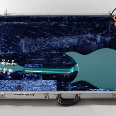 1997 Rickenbacker 325V59 Turquoise Rare Factory Color R Tailpiece OHSC image 6