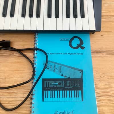 Waldorf Micro Q 37-Key Synthesizer 1999 - 2011 - Blue image 6