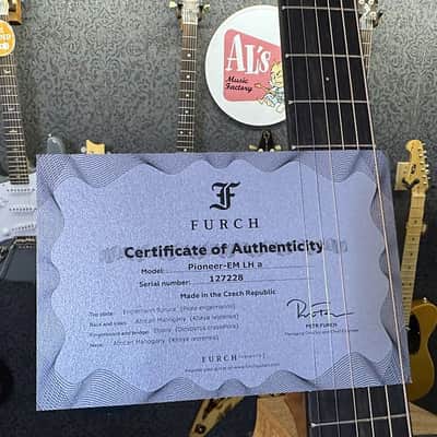 Furch LEFTY Pioneer EM EAS VTC Preamp Engelmann Spruce /African Mahogany Exclusive  2026 image 18