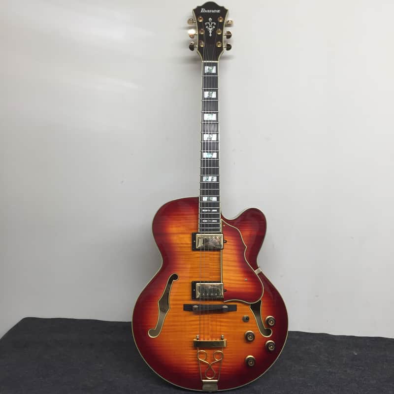 Ibanez AF155-AWB Artstar Standard 2012 Aged Whiskey Burst with OHSC image 1