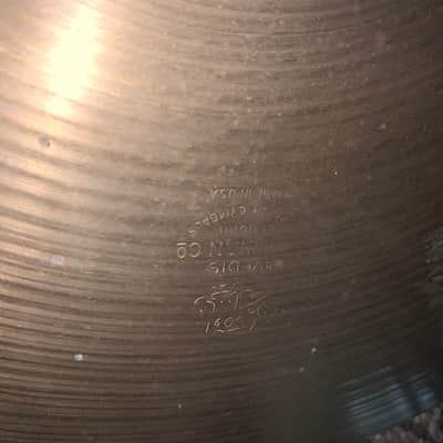 Vintage Zildjian 14"   Hi-Hat  Cymbals made in the usa image 6