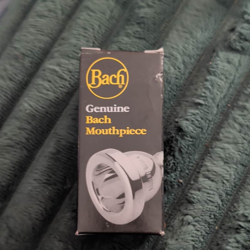 Bach 3415G Large Shank Trombone Mouthpiece - 5G Cup 2010s - Silver-Plated image 1