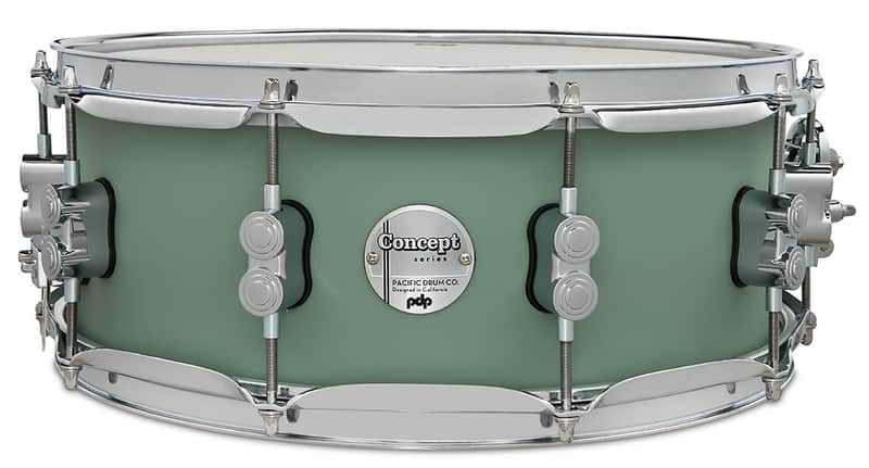 PDP Concept Maple 5.5x14" Snare Drum – Satin Seafoam - PDCM5514SSSF image 1