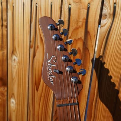 Schecter DIAMOND SERIES Nick Johnston Traditional - Atomic Orange Left Handed 6-String Electric Guitar (2023) image 7