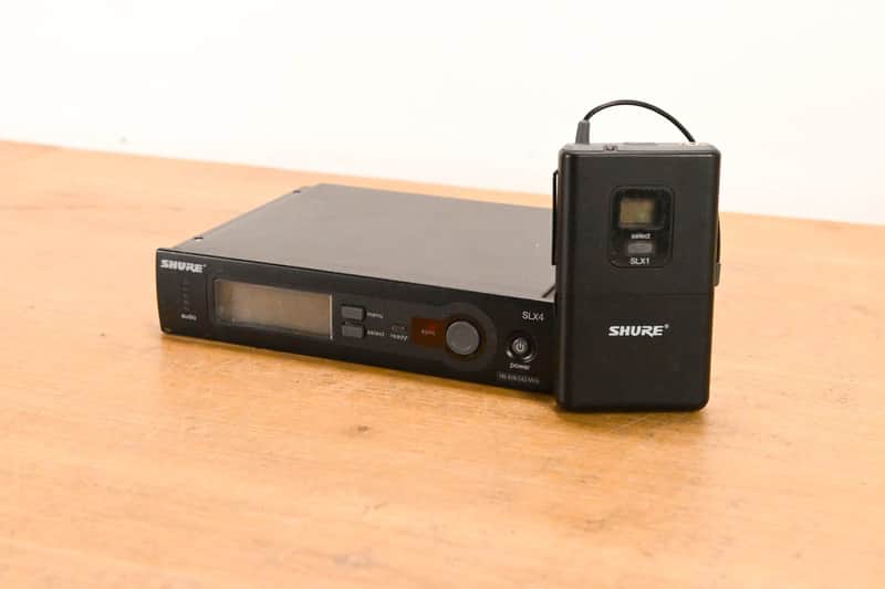 Shure SLX14-H5 Wireless Bodypack System - 518-542 MHz (NO POWER SUPPLY) CG01Y4C image 1