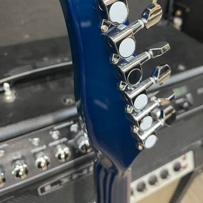 Tokai Talbo Blazing Fire Wilkinson Aluminum 2000s - Platinum Blue image 8