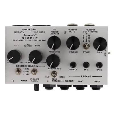 Demon FX GLADIATOR DOUBLE PRE-AMP Guitar Effect Pedal | Reverb