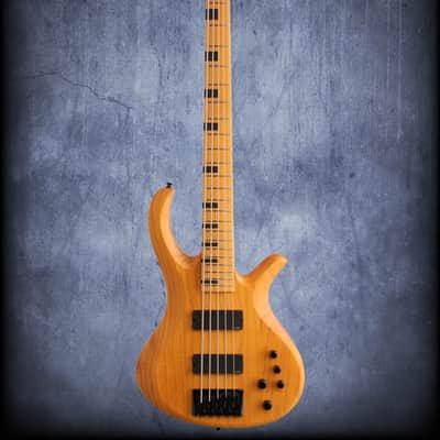Schecter Riot 5 Session 5-String Bass Guitar Aged Natural Satin image 2