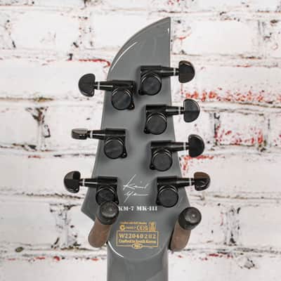 Schecter KM-7 - Keith Merrow Mk-III Hybrid - Electric Guitar - Telesto Grey image 6