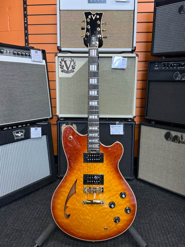 EVH SA-126 Special, QM, Tobacco Sunburst - Open Box image 1