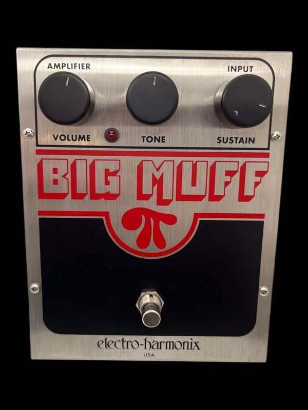 Electro-Harmonix Big Muff Pi 2000 - Present - Silver / Black / Red X8701 image 1