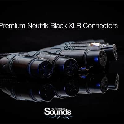 Mogami Multicore DB25 D-Sub Analog Tascam Loom Black to Neutrik NC3FXX XLR Female 1.5 Meter Long image 3