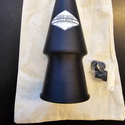Huber Music Solo Mute 2026 - Black Plastic image 2